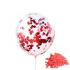 Transparent Sequined Latex Balloons for Parties and Weddings, 2.8g