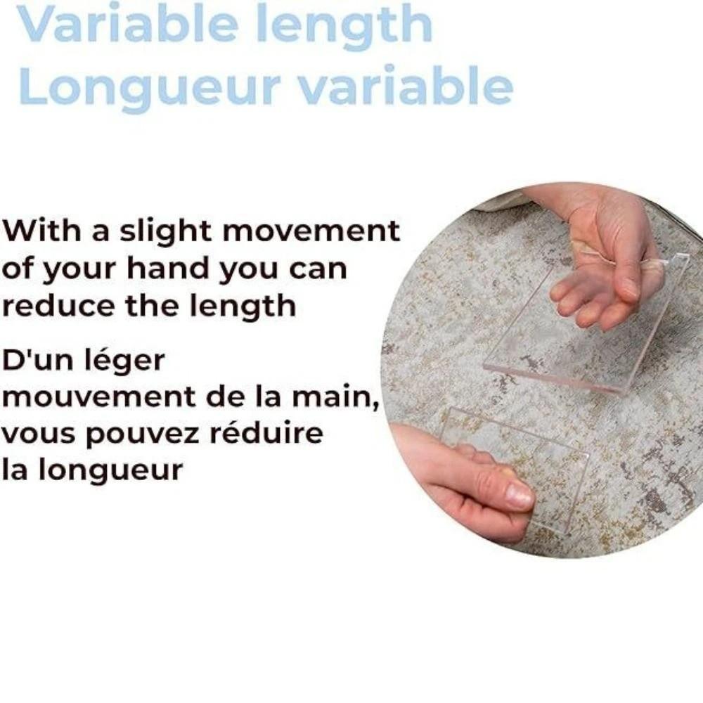 Transparent Bed Stopper Damage Prevention Furniture Stoppers Fire Safe Wall Spacer  Bed