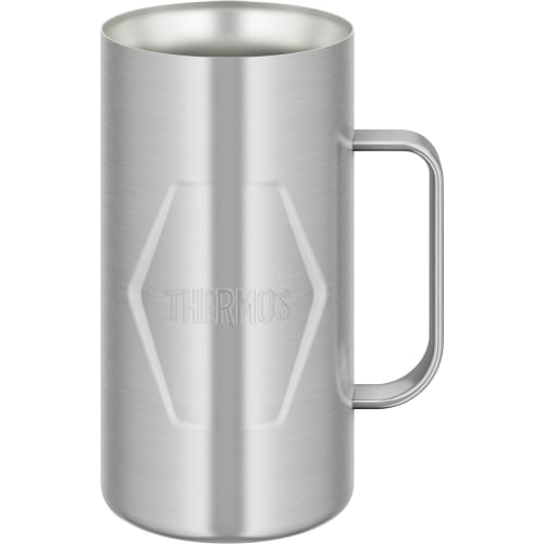 Thermos Vacuum Insulated Mug, 1L, Stainless Steel, Dishwasher Safe, Thermos Flask Design, Keeps Beer Hot or Cold, JDK-1001 S2