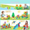 Plastic Magnetic Block Set For Children With Diy Features Creative Building Toy For Toddlers