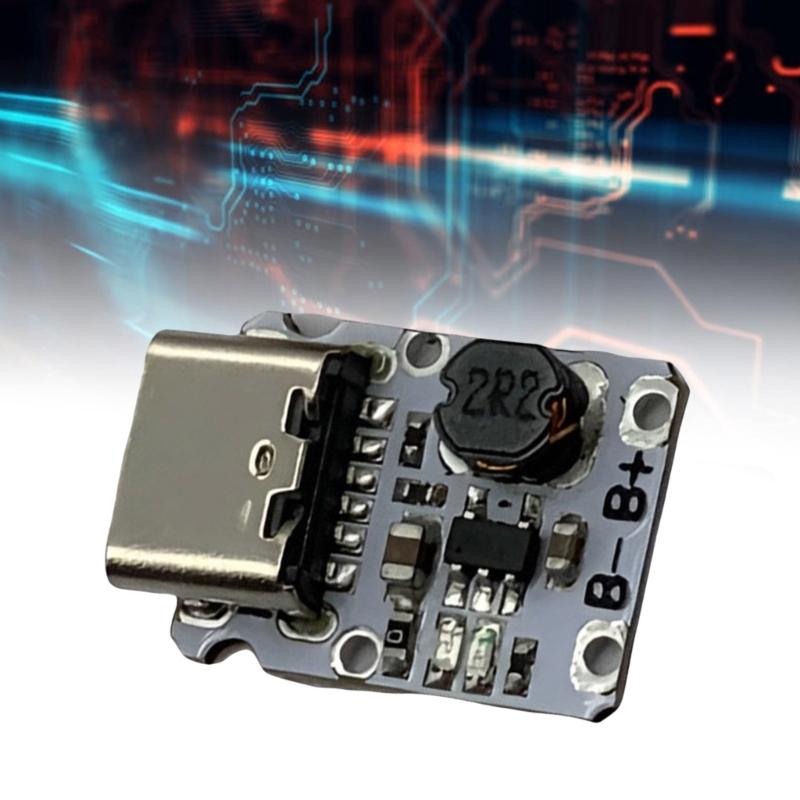 USB Type C 5V 2A Charging and Discharge Module Boost 3.7V 3.7V for 18650 Batteries Discharge Charge Board