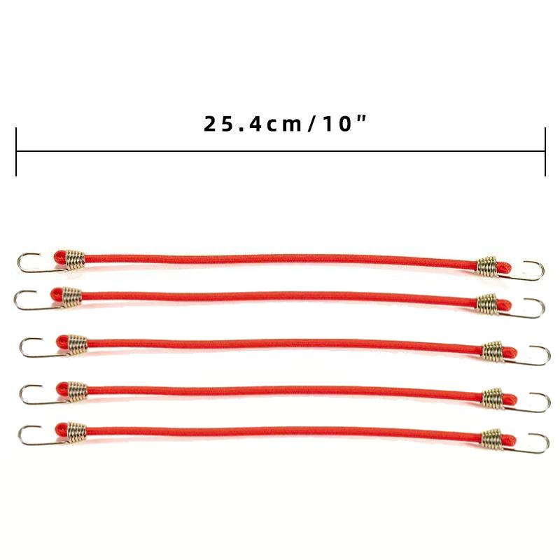 

5/10 шт. Багажный ремень Эластичный ремень Фиксированный эластичный шнур Гнездо Фиксированный Маленький крючок 4 мм Латексная Мини Веревка Аксессуары для кемпинга