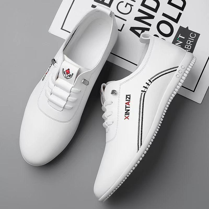 

[2025 Direct Sales] Men s 2025 New Breathable and Deodorant White Casual Shoes Soft Sole Soft Surface Men s Shoes pc1 44