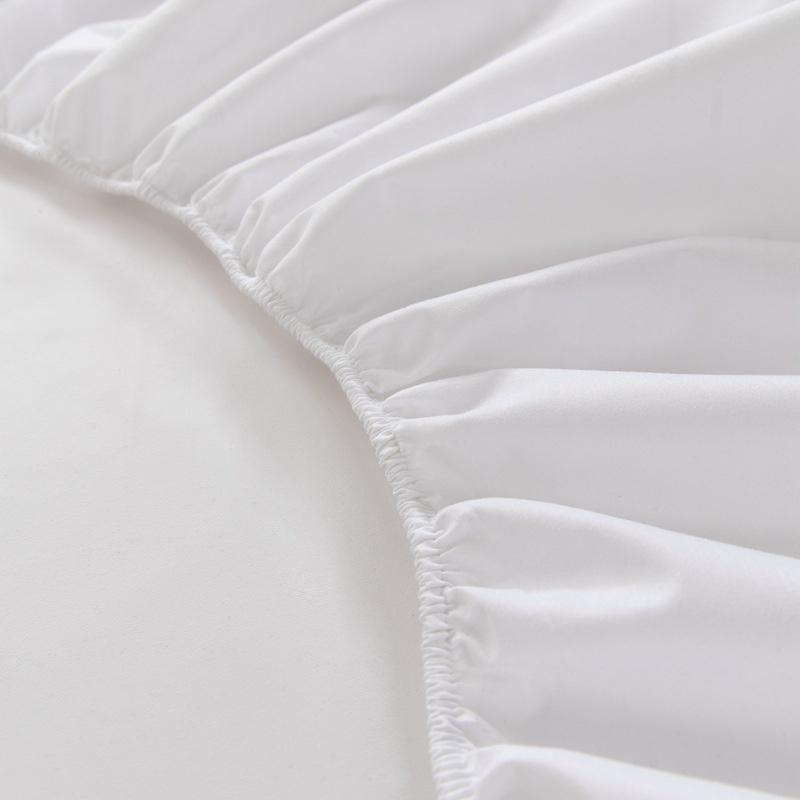 100% Waterproof Mattress Covers Protector Adjustable Non-Slip Bed Fitted Sheet with Elastic Band for Queen King