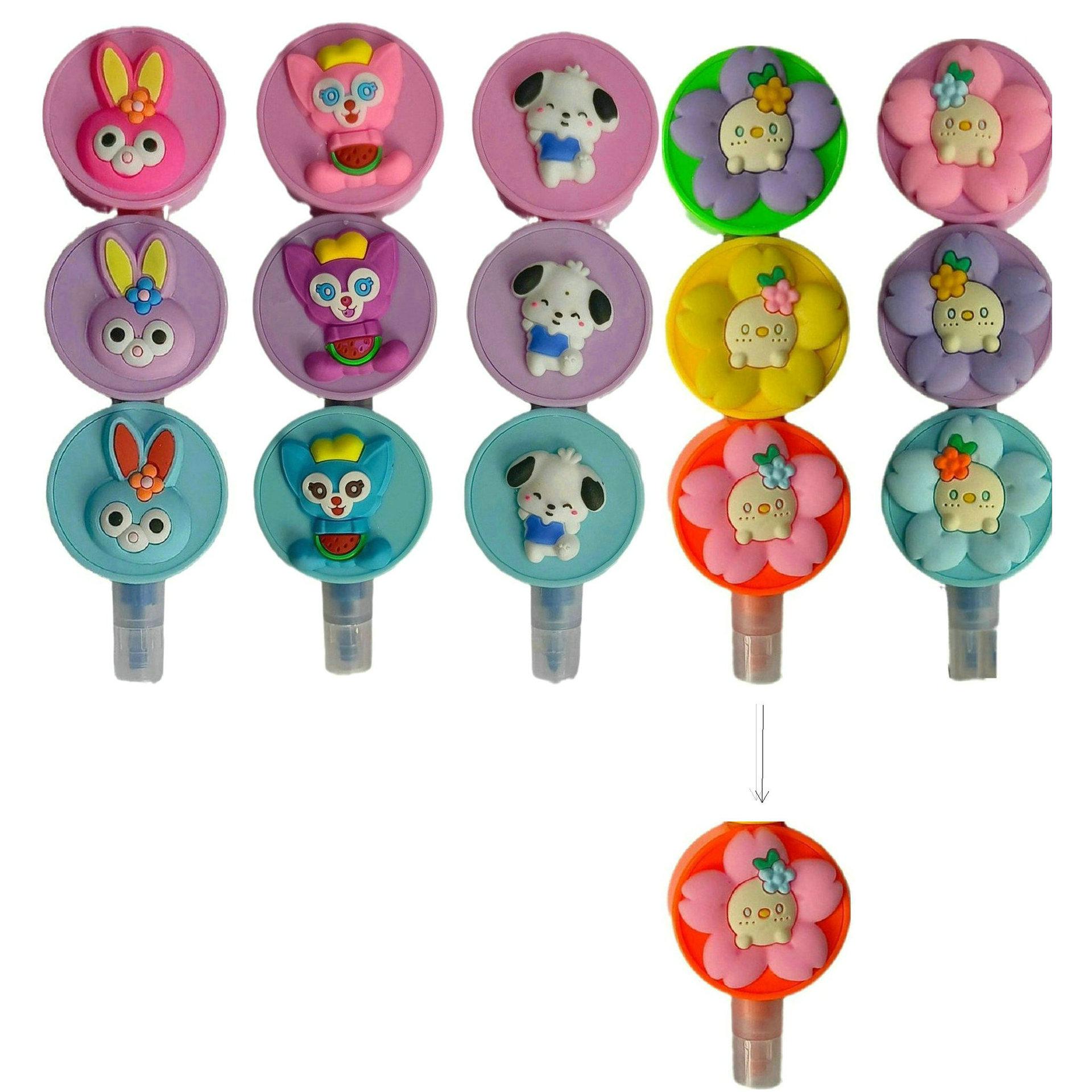 

Young Scholar Floral Round Pen - Spring Festival Souvenir Three Foxes різнокольоровий