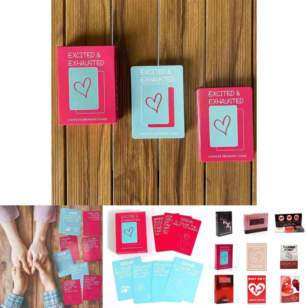 A Year Of Sex All-english Crazy Couples Game Cards Bedroom Flirting Excitement