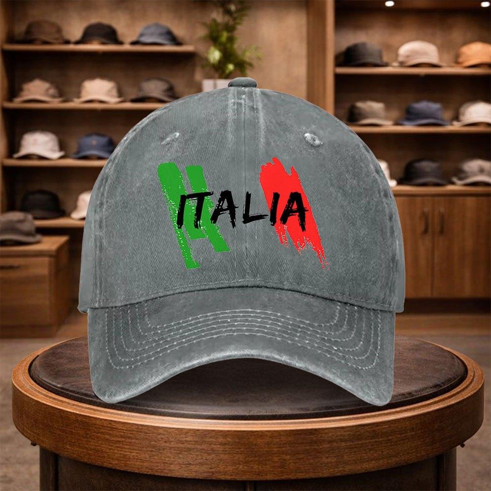 Tricolore Print Baseballkappe Lässige Snapback Modehut Verstellbare Outdoor Freizeitkappe für Alle Jahreszeiten Ideal für Reisen a