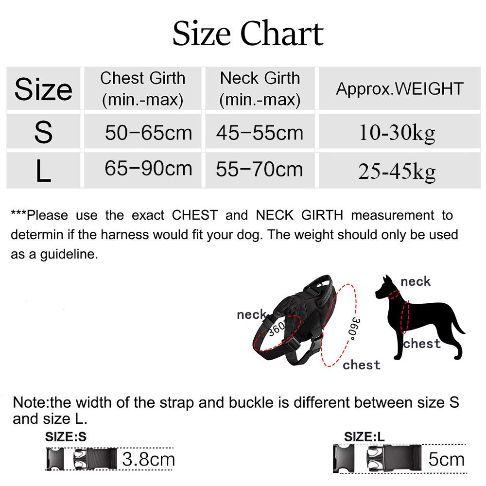 Taktische Hundeweste Training Militär Patrouille Diensthunde Geschirr Verstellbares Nylon Hundegeschirr mit Griff Hund Sommerkleidung