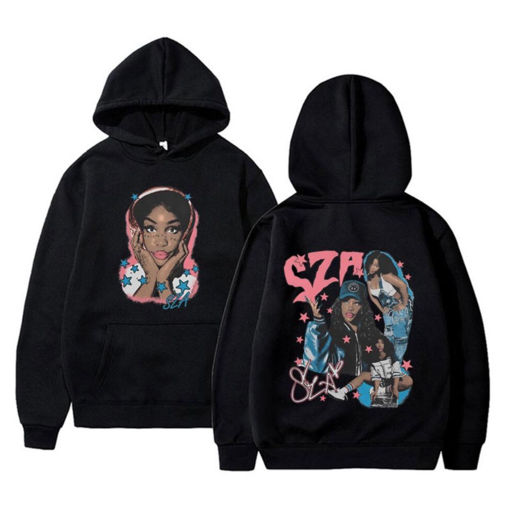 

Rapper Graphic Print Hoodie Men Women Hip Hop Fashion Pop Music Hooded Tracksuit Unisex Vintage Oversized Pullover Hoodies S