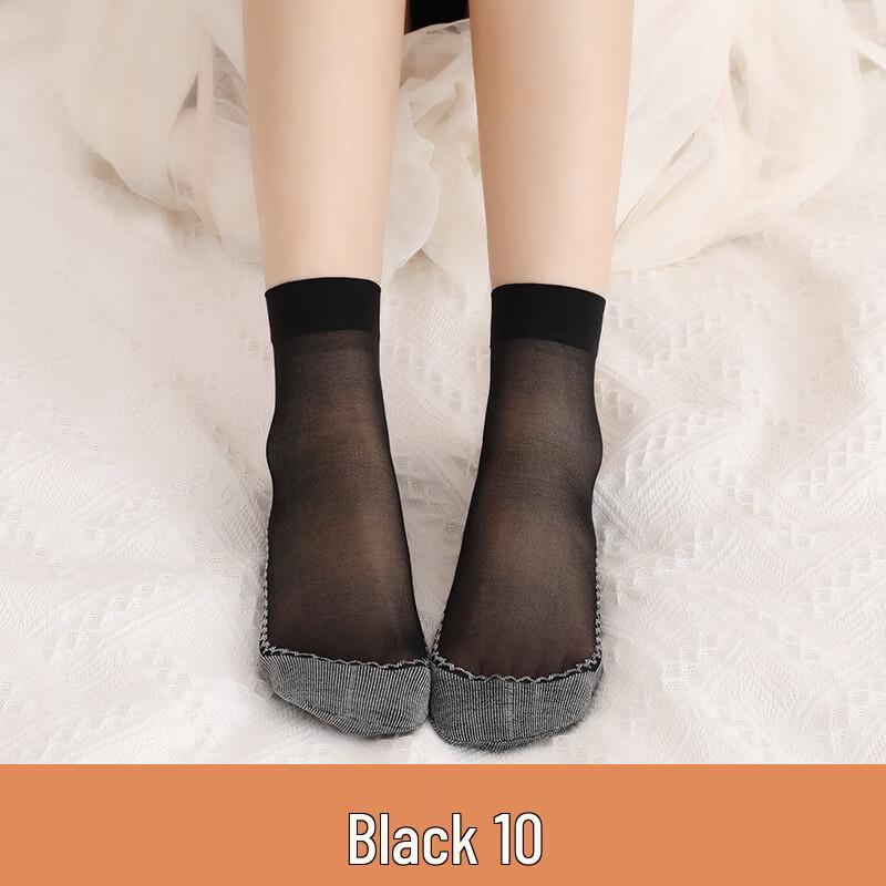 

LangSha Cotton-Bottom Invisible Socks