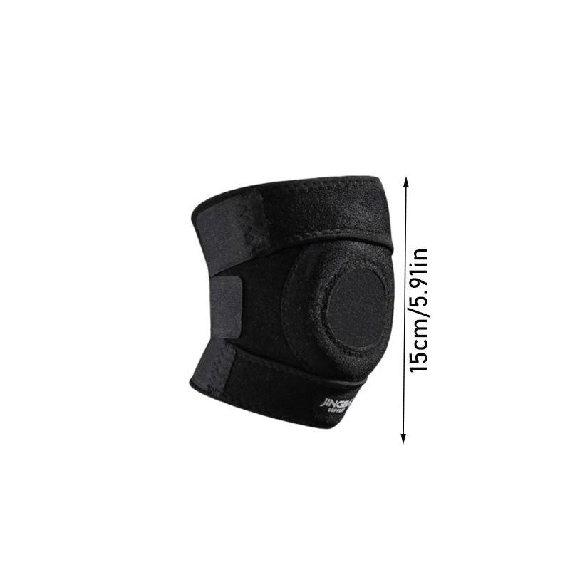 Adjustable Knee Support Knee Brace With Adjustable Buckle Pain Relief Patella Protector Support Brace Knee Pain Injury Recovery