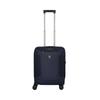 Victorinox Werks Traveler Global Suitcase with 8 Includes Laundry Garment TSA ID Expandable Navy Ideal for and Overseas Product 653658 7.0 Carry-On