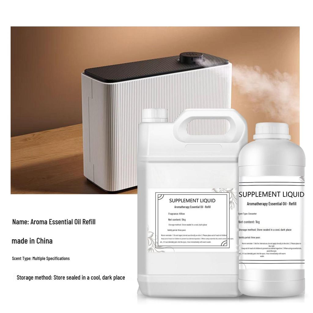 Oil-Based Ultrasonic Essential Oil Refill for Aroma Diffusers in Cars, Hotels, and Homes