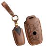 Porta-Chaves Dedicado BMW Porta-Chaves Inteligente Couro de Vaca Costurado à Mão Bicolor