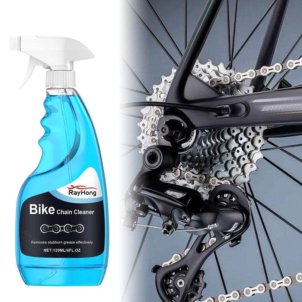 120ML Motorcycle Bicycle Chain Cleaner Degreaser Bike Cycling Equipment Maintenance Efficient Rust Removal Spray For Bicycl X4D7