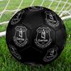 Everton FC Size 5 Soccer Ball, Machine-Stitched PVC, Durable & High Bounce, All Ages Fit, fan merchandise, matches & outdoor use.