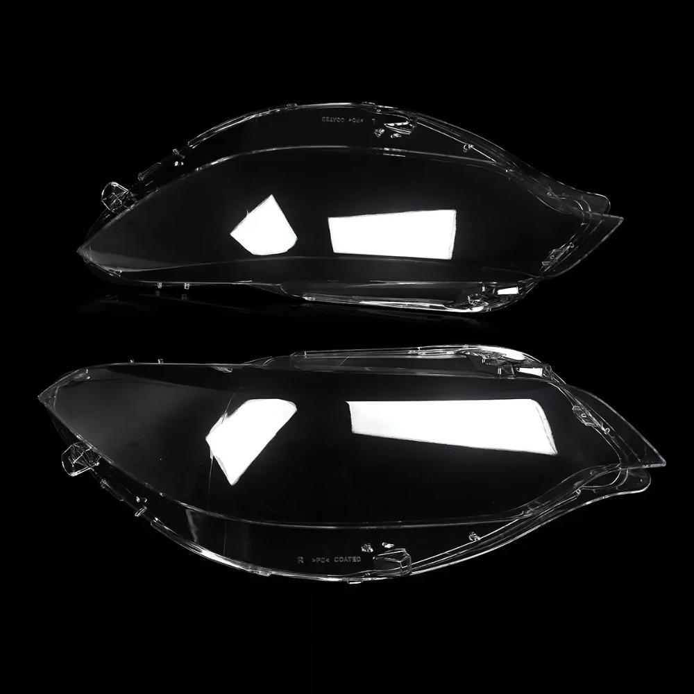 Pair Headlamp Cover For BMW 2 Series F22 F23 220i 230i Coupe F87 M2 2014-2020 Headlight Lens Cover Clear Lamp Cap