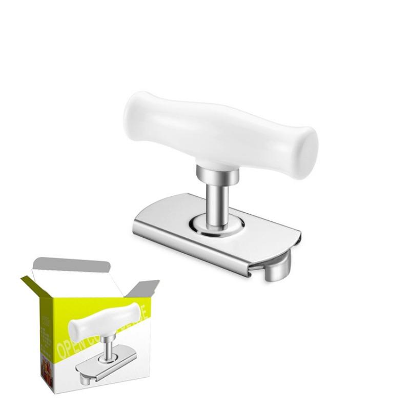 Flaschenöffner aus Edelstahl Kraftsparender Dosenöffner Kappenverschrauber Korkenzieher Küchenhelfer