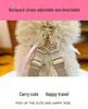 Original Simulated Cat Plush Doll Backpack - Cute Double Shoulder Gift for Girlfriend's Birthday