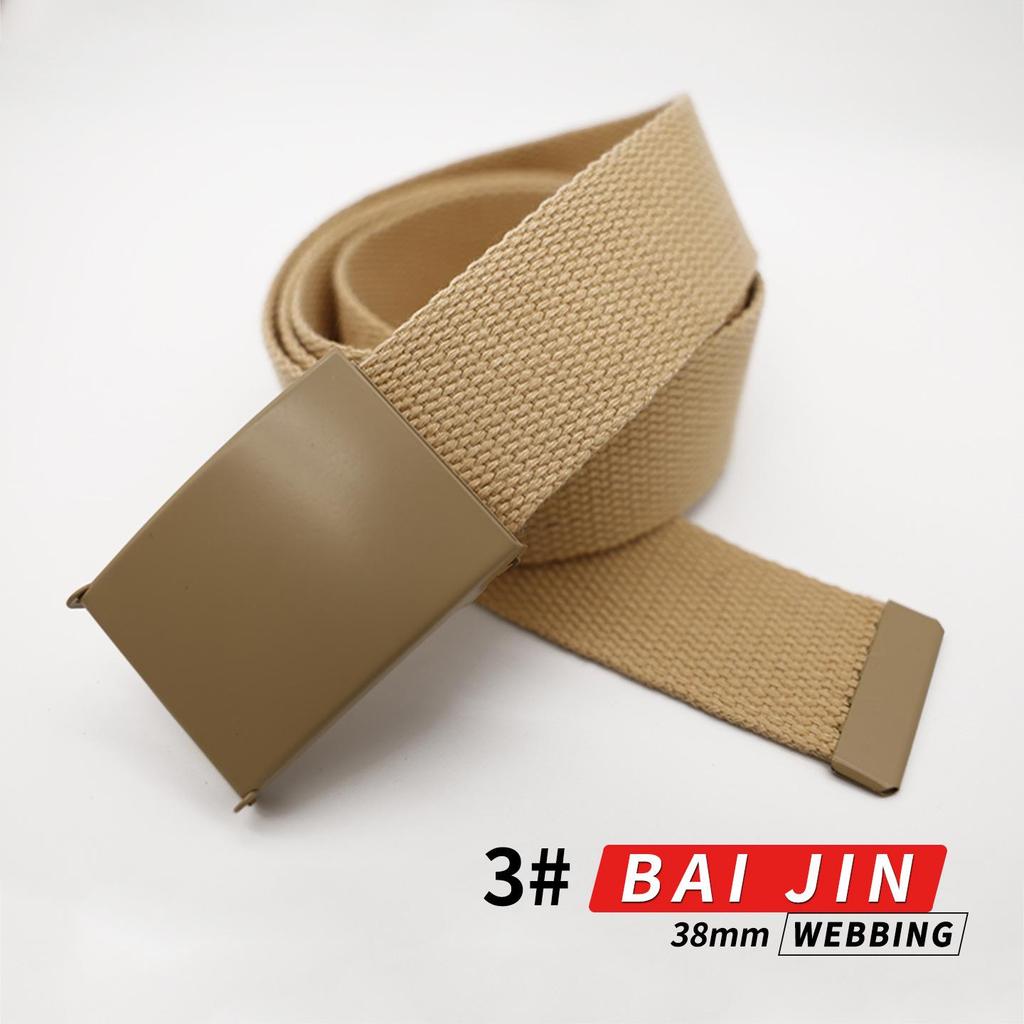 Canvas & Leather Multi-Color Casual Waist Belt - Stylish, Easy-to-Match Accessory for Students