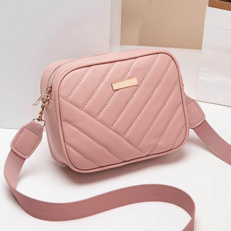 New Fashion Camera Bag, Diamond Messenger Bag, Women's New Storage Bag, One Shoulder Mobile Phone Bag.