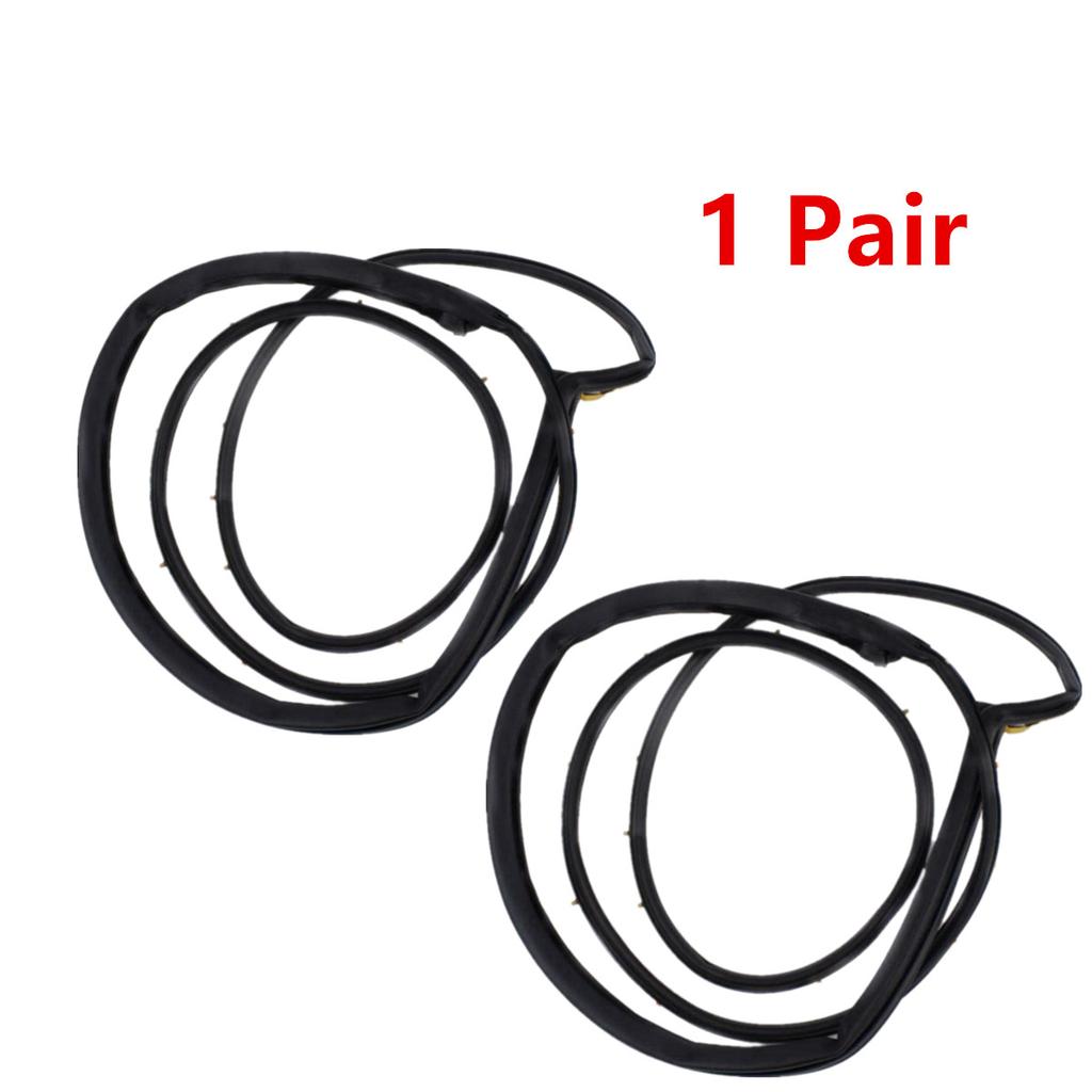 Pair Replacement Front Left Right Door Rubber Weatherstrip Seal For Honda Civic Sedan 2006-11