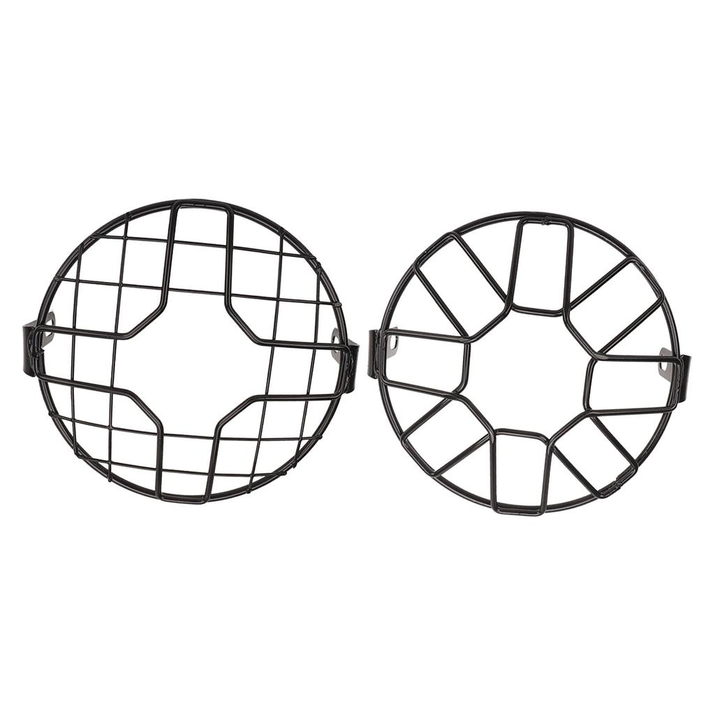 Motorcycle Headlight Guard Grill Headlight Mesh Grill Cover  for Motorbike with 6. Inch He