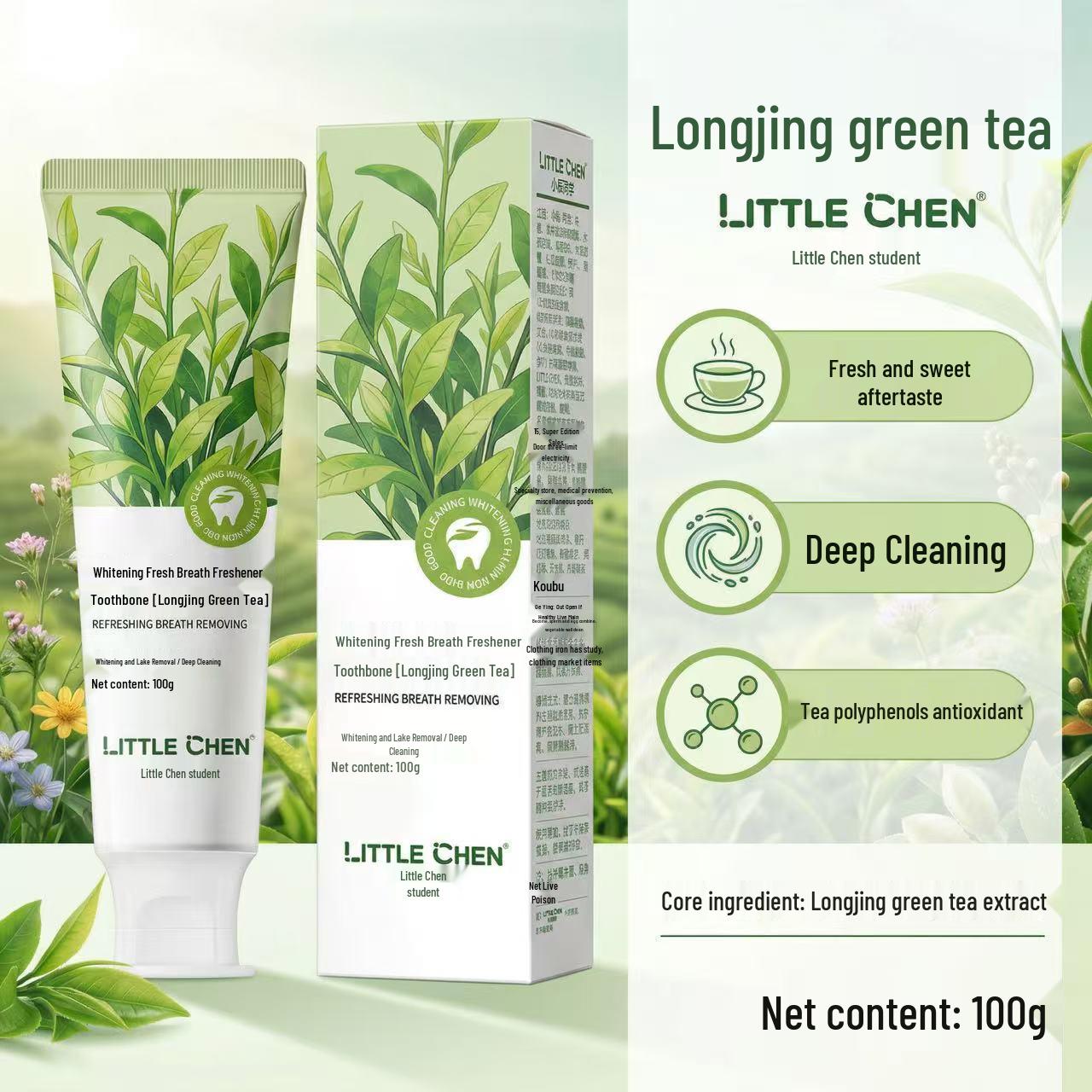 Floral Scent Whitening Toothpaste: Fresh Breath & Stain Removal, Gum Care & Tartar Control