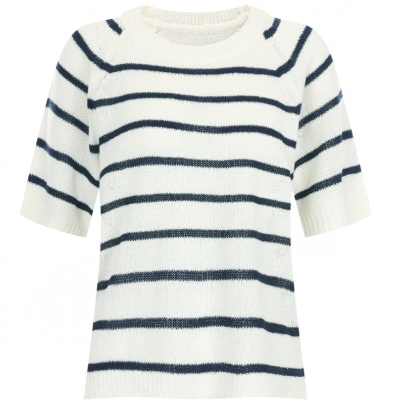Shop Women S KniT T ShirT Navy Frb Wkn 20622
