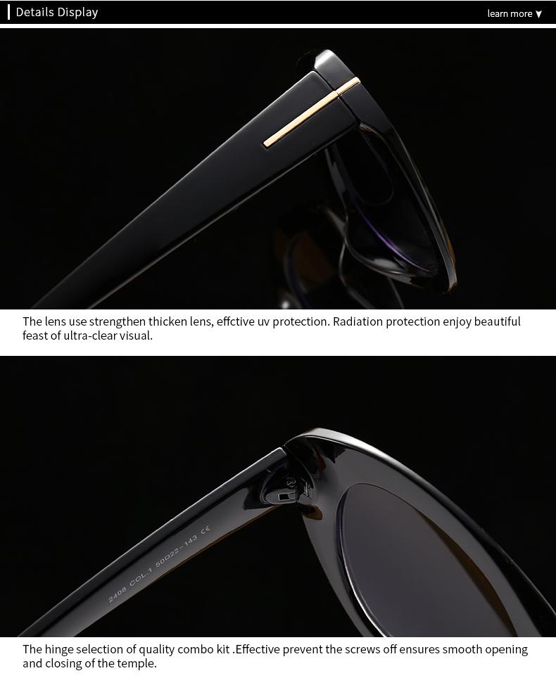 Trendy Modern Charm Sunglasses Polygonal Catwalk T-Shaped Sunglasses 2408