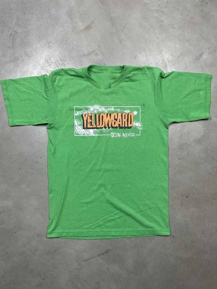 

Vintage Yellow Card Rock Band Ocean Avenue Tour Shirt Unisex T-Shirt XXXL