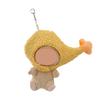 17cm Doll Accessories Burger Shape Head Cover for La Bubu(NO Doll) Fried Chicken Legs Shape Headgear Stylish Doll Outfit Gifts