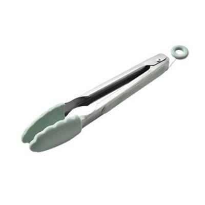 1PC Silicone Wood Turner Soup Spoon Spatula Brush Scraper Pasta Server Egg Beater Kitchen Cooking Tools Kitchenware Green/Pink