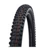 Schwalbe Hans Dampf HS491 Evo Super Gravity Tubeless Addix Soft Souple Tire - Black/Black - 26x2.35
