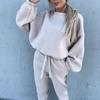 Women's Casual Sports Suit  And Winter Fashion Loose Long-Sleeved Sweater Two-Piece