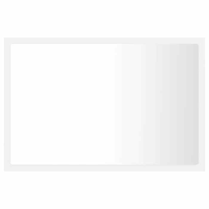 VidaXL Miroir à LED de Salle de Bain, Miroir de Maquillage, Miroir de Courtoisie, Décoration Toilette Maison Intérieur, 804916