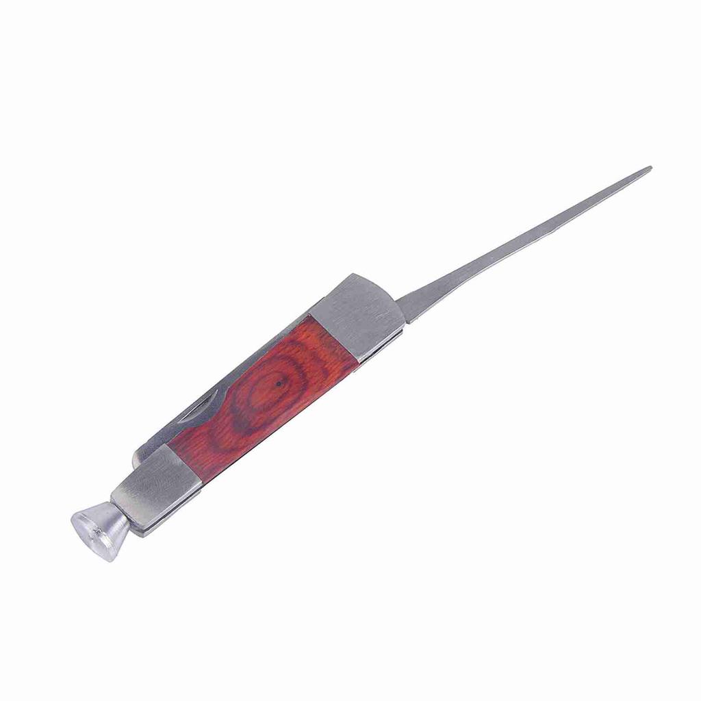 Pipe Clning Tool, Rosewood Stainless Steel Pipe for Maintenance, Compact Lightweight Clning Rmers, Scraper Nozzle Clner for Regular Care