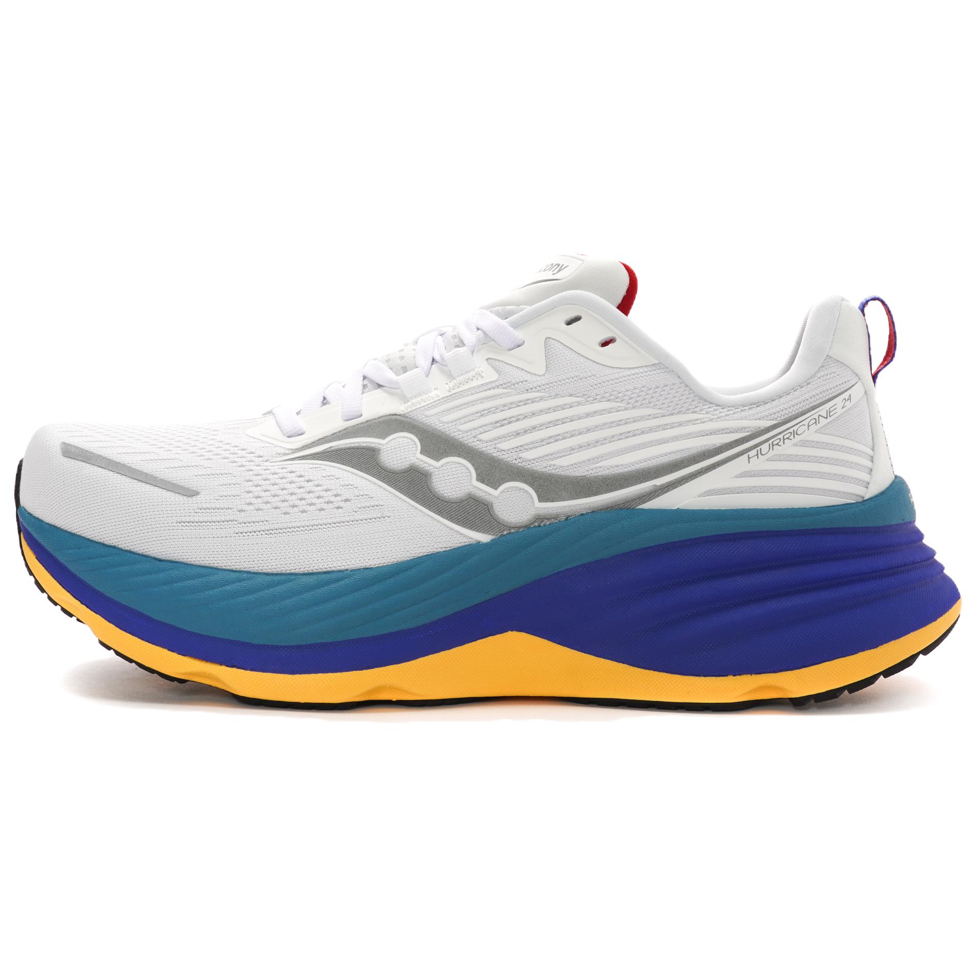 

SAUCONY Кроссовки мужские Hurricane 24 Galaxy Pack Белые Шторм S20933-500 42