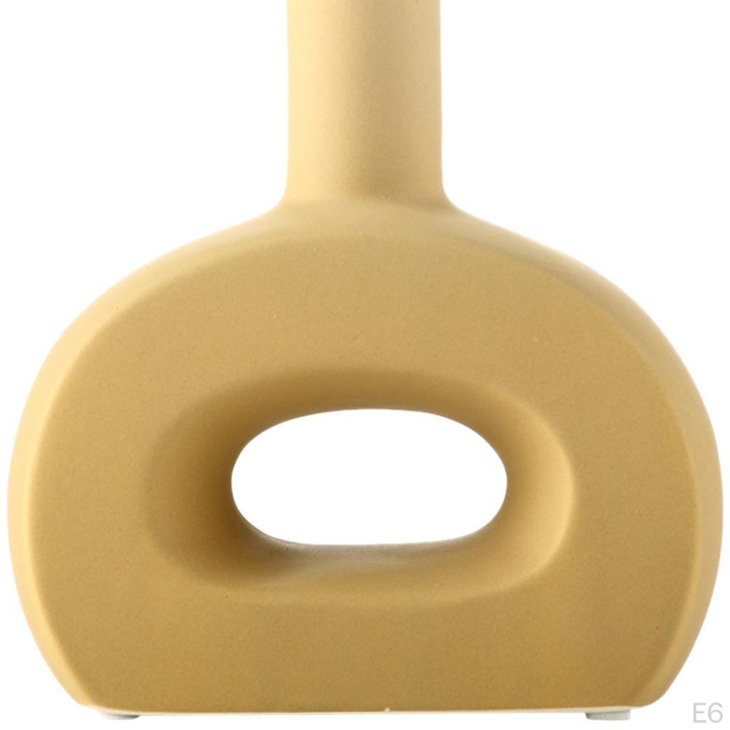 Ceramic Flower Vase, Abstract Modern Decorative Vases for Centrepieces Vase