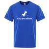 Summer Men's Cotton Dinosaur Print T Shirt Loose Funny O-neck Men T-shirt Short Sleeve T-shirt Male Tee Shirts