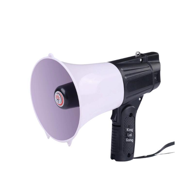 Thunder King CR-622 Bluetooth Rechargeable Folding Megaphone with Recording Alarm.
