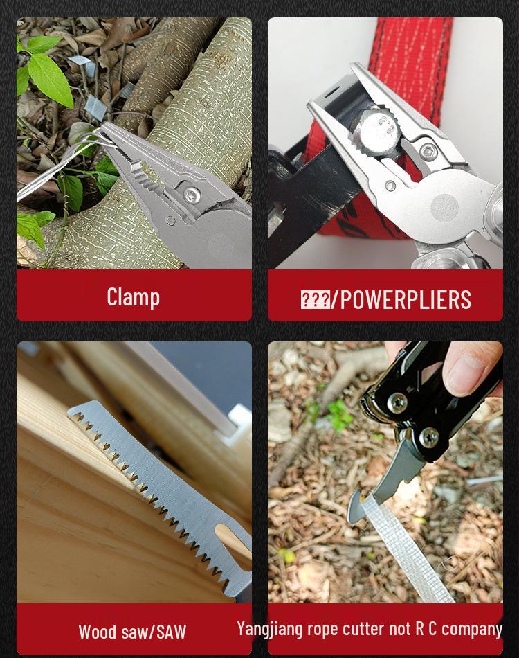 28-in-1 Multi-Functional Tactical Pliers Tool