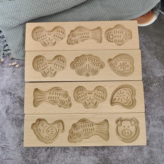 Vzorované vykrajovátka na cukroví potravinářská kvalita Bez BPA Čokoládový dýňový koláč s hladkým okrajem embosovací forma Kuchyňské doplňky