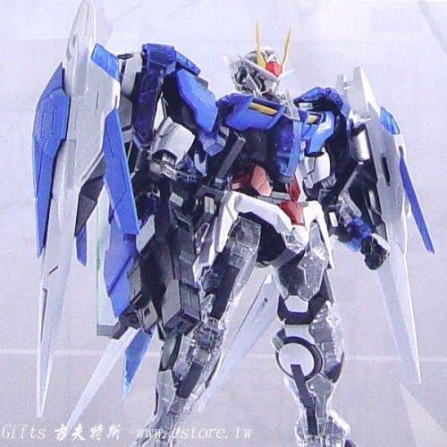 BANDAI PG Mobile Suit Gundam OO (Double O) 1/60 00 Raiser Color Clear Body Plastic Model (PG 00 Raiser First Purchase Campaign Limited)