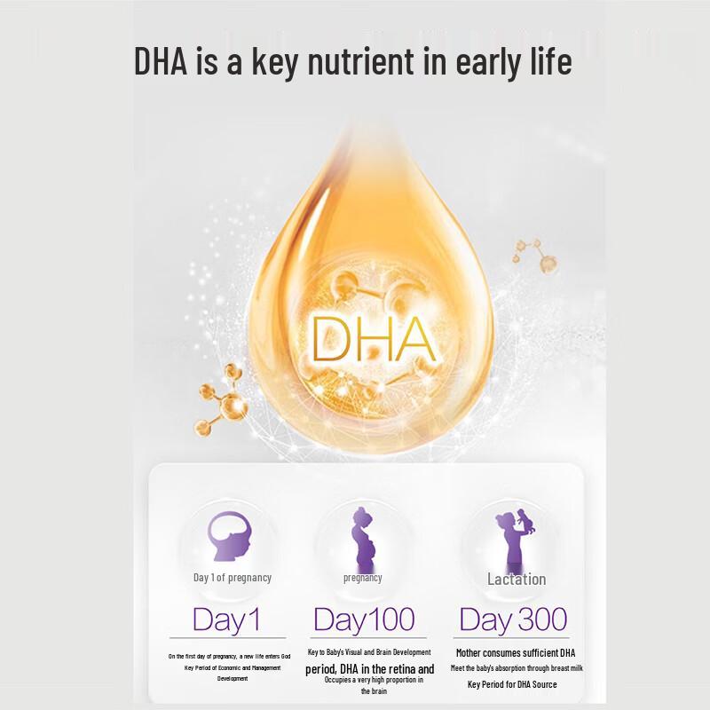 HIIYAA Prenatal DHA Algal Oil Softgels