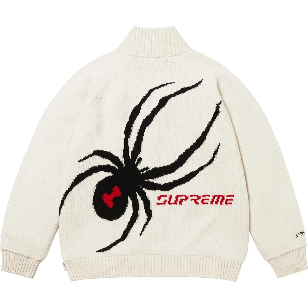 Supreme Spyder WINDSTOPPER Zip Up Sweater White