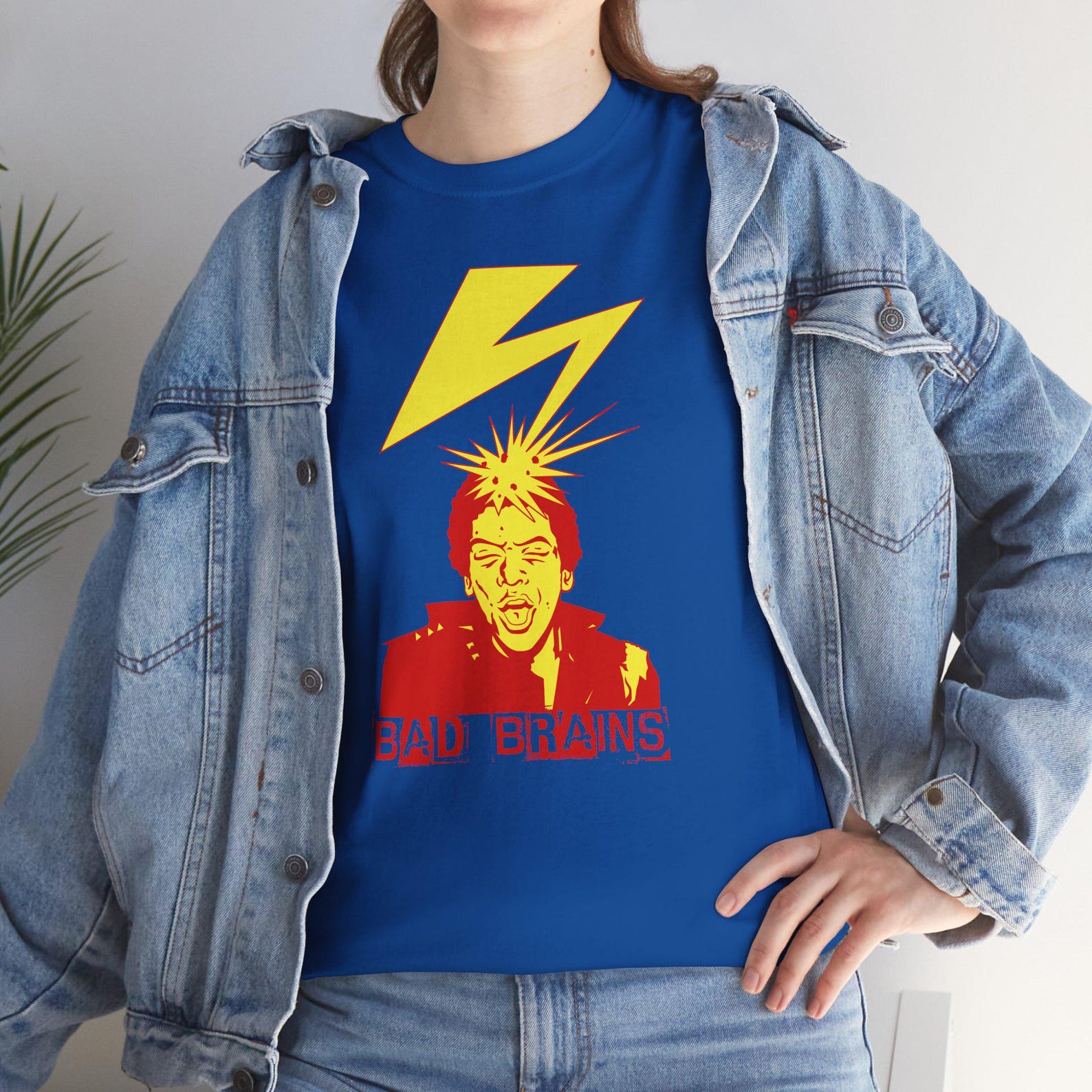 Bad Brains fans tee, Retro Punk Band Bad Brains T-Shirt, Hardcore Punk 80s T-Shirt M