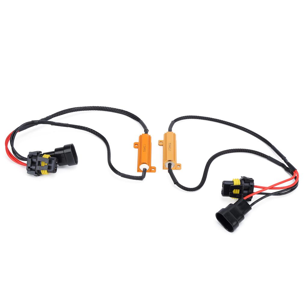 2pcs 9005 LED Load Resistor Decoder 50W 6 Ohm  for Headlight Fog Daytime Running Light