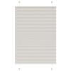 VidaXL Store Plissé Light Grey 85x100 Cm Fabric Width 84.4 Cm, Window Pleated Blind, Accordion Blind, Pleated Blind of 4015327