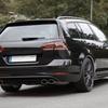For Volkswagen Golf 7 Variant Wagen 2013- Car Window Trim Lip Spoiler Side Wing Spoiler Car Sticker Modification Accessories